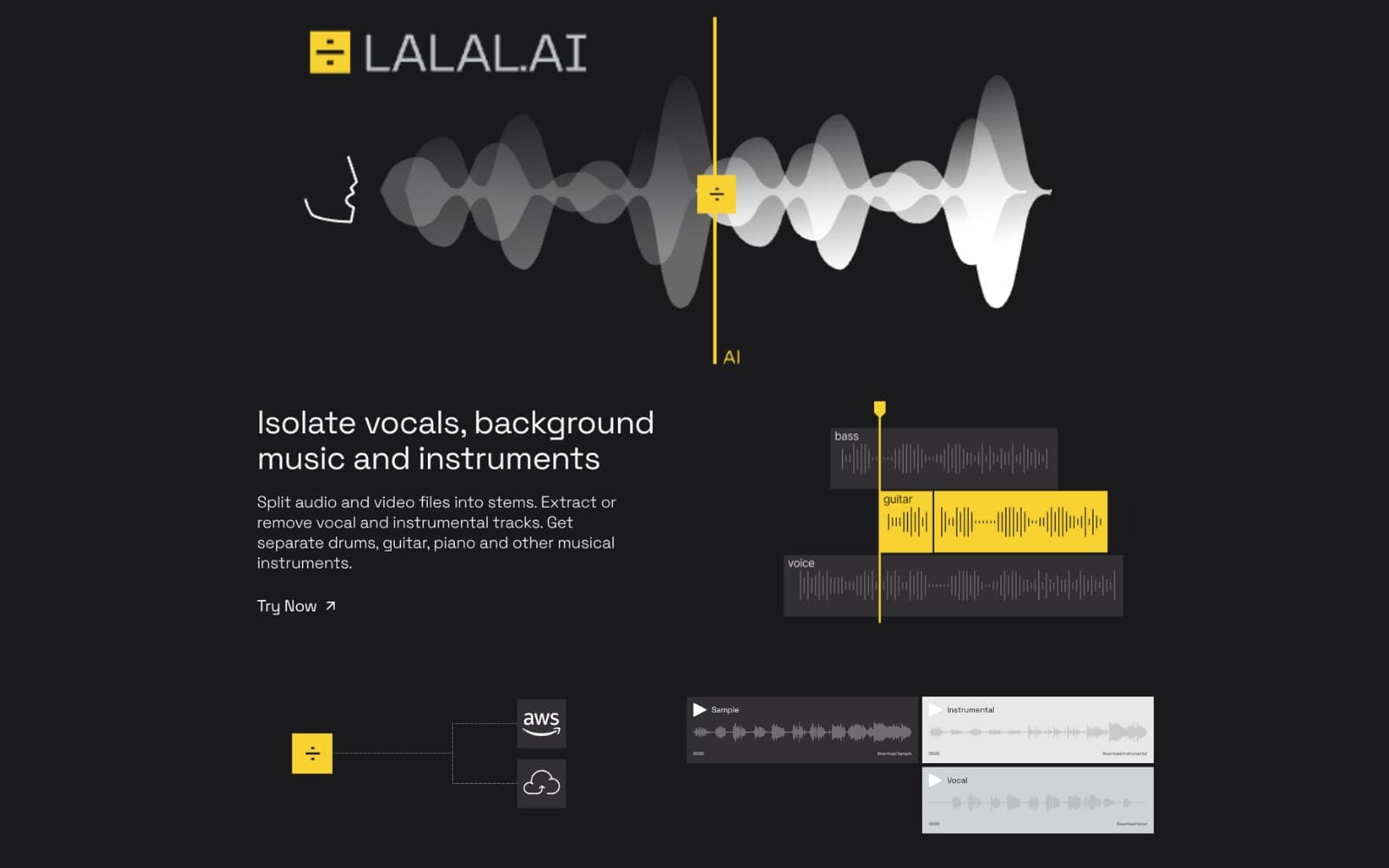 هوش مصنوعی Lalal AI