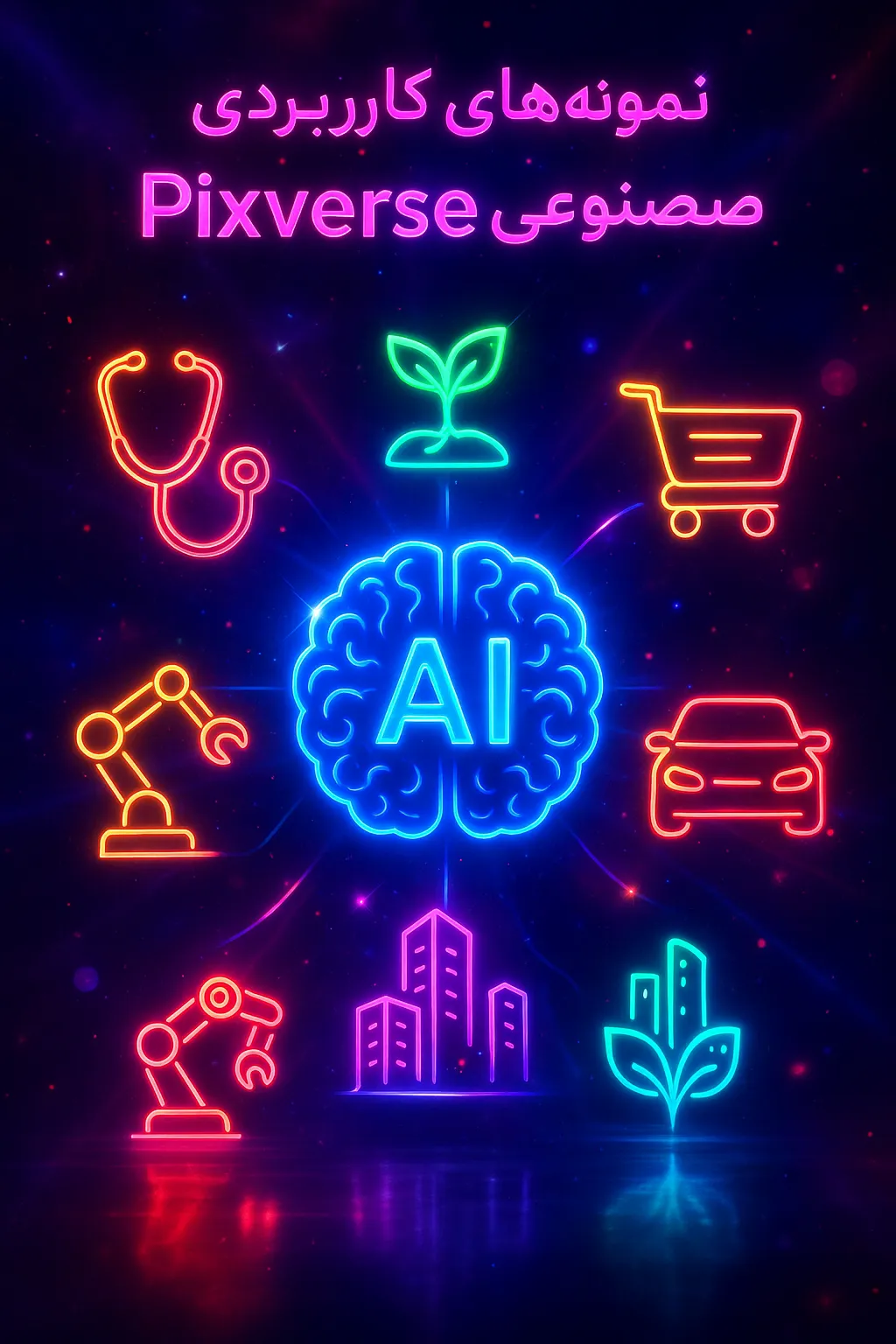 نمونه های کاربردی هوش مصنوعی Pixverse