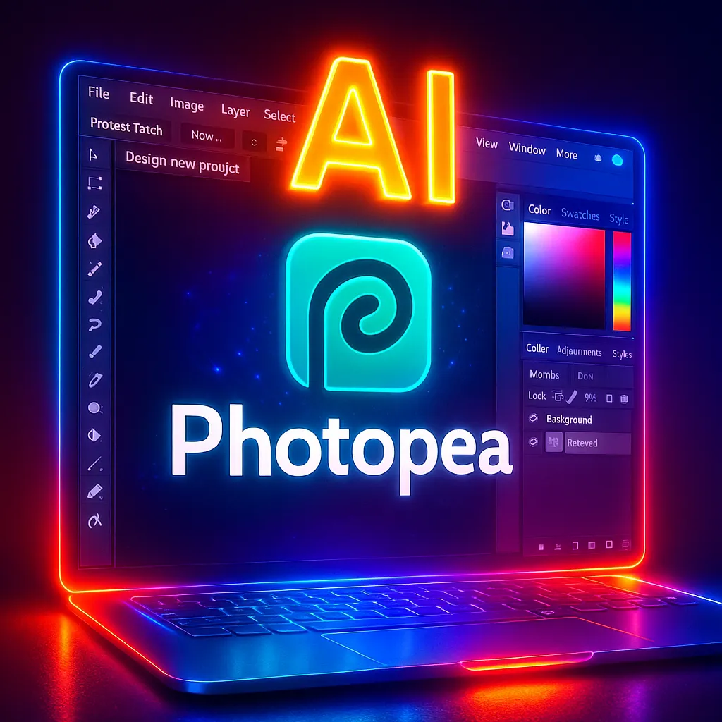 هوش مصنوعی Photopea