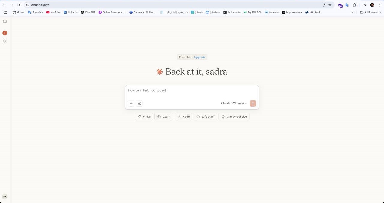 سایت Claude