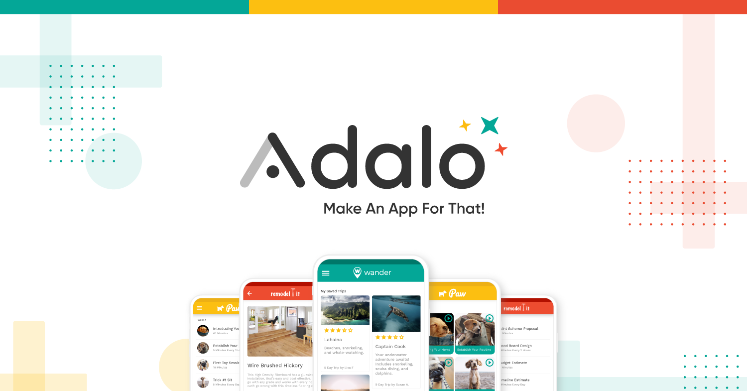 سایت ساخت اپلیکیشن با هوش مصنوعی Adalo