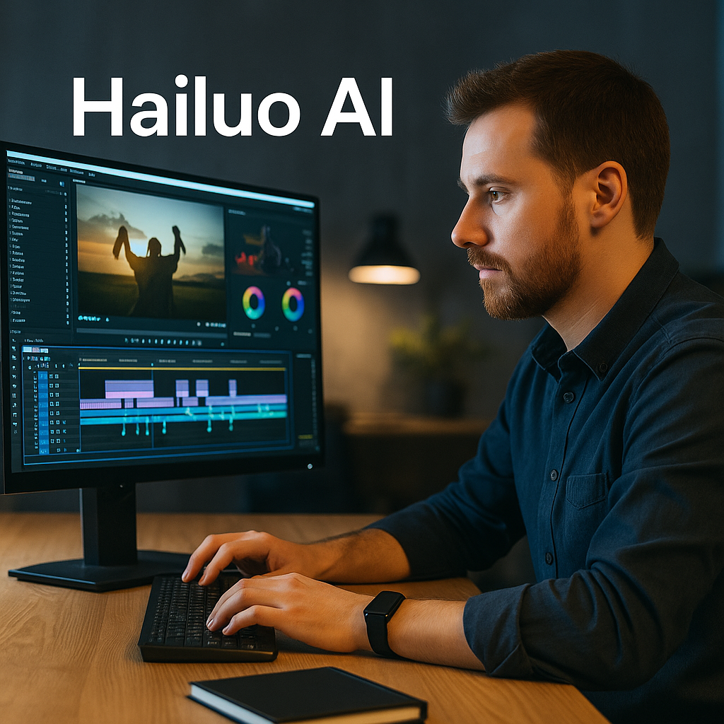 بدون تجربه تدوین با هوش مصنوعی Hailuo AI ویدیو حرفه‌ای بساز