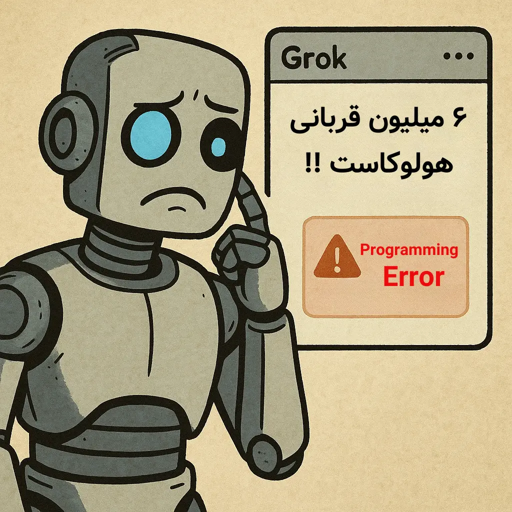 Grok به ۶ میلیون قربانی هولوکاست شک کرد