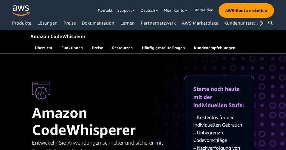 Amazon CodeWhisperer