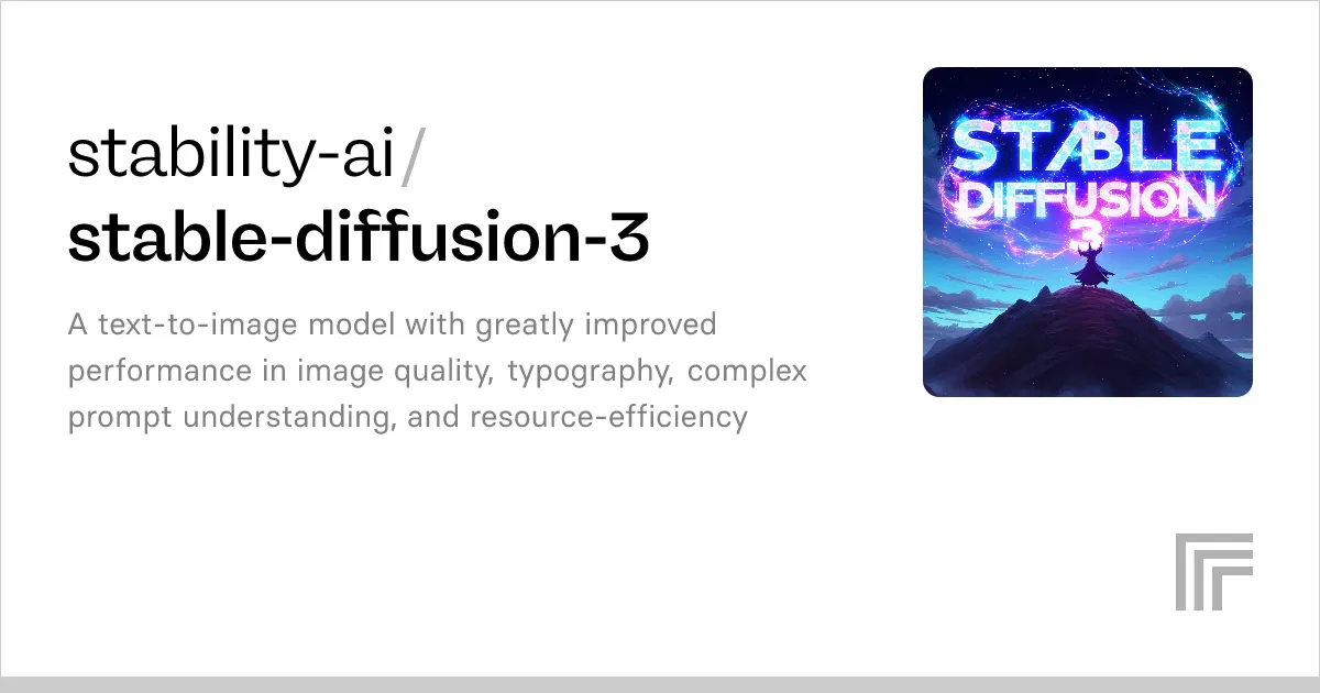 Stable Diffusion 3