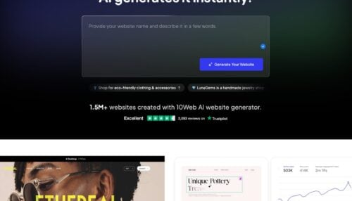 هوش مصنوعی 10Web
