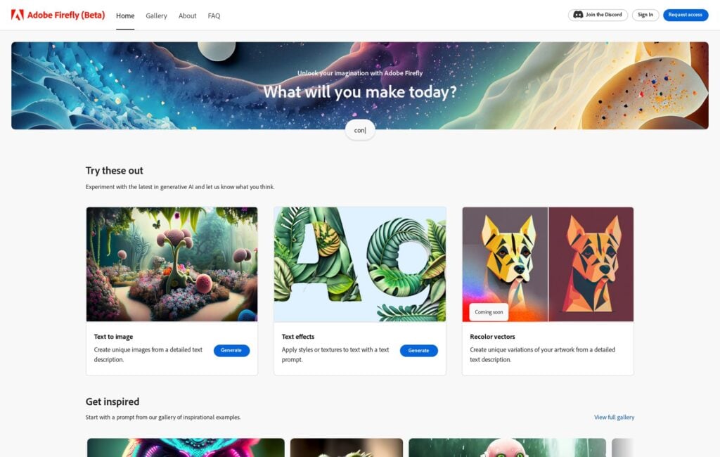 هوش مصنوعی Adobe Firefly