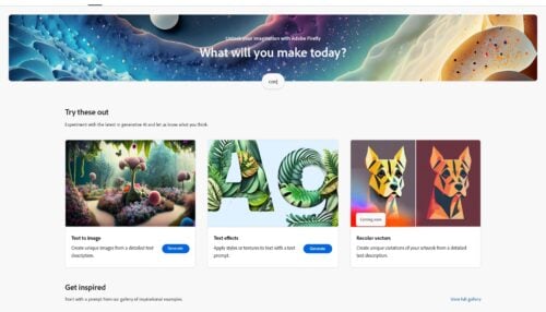 هوش مصنوعی Adobe Firefly