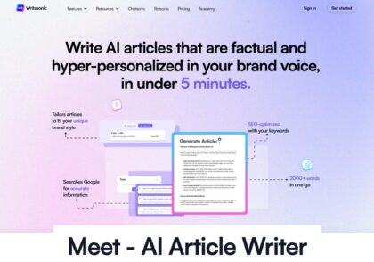 هوش مصنوعی Writesonic