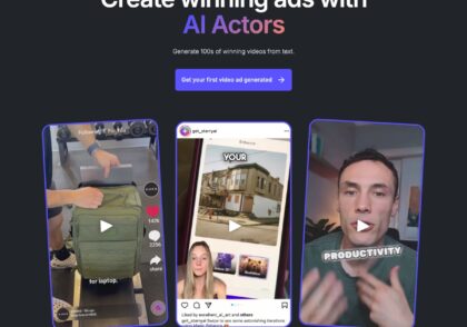 هوش مصنوعی Arcads