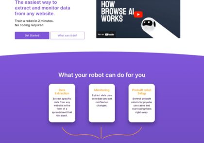 هوش مصنوعی Browse AI