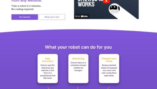 هوش مصنوعی Browse AI