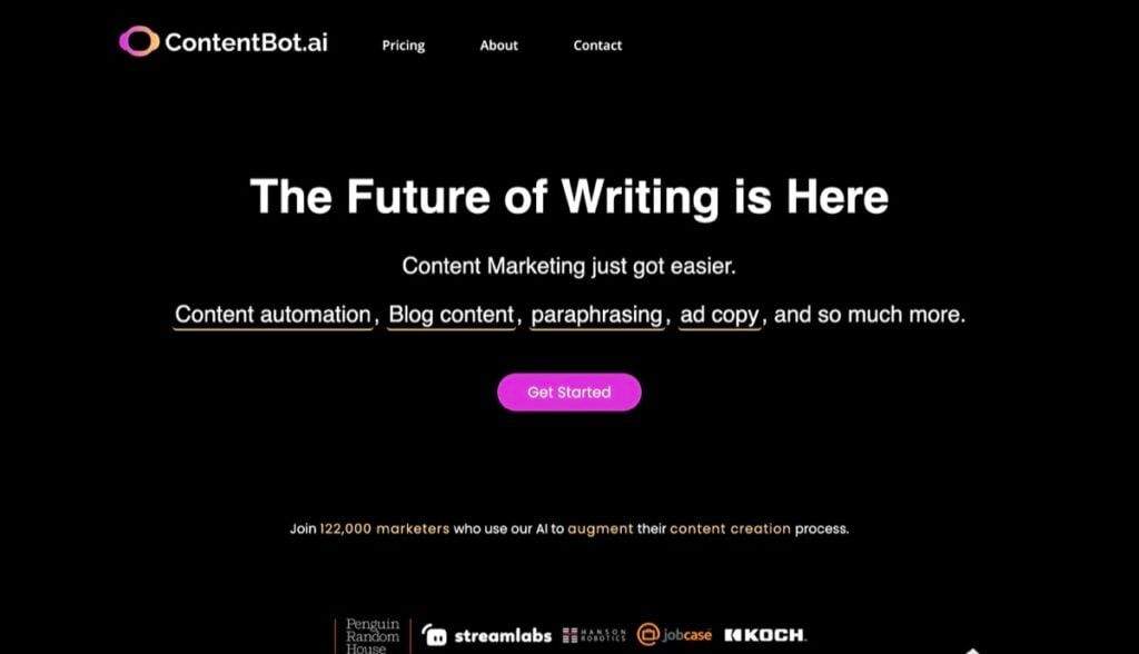 هوش مصنوعی ContentBot