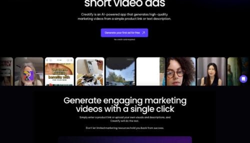 هوش مصنوعی Creatify