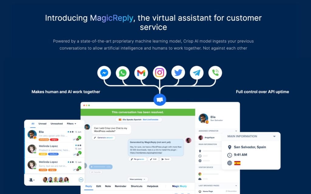 هوش مصنوعی MagicReply