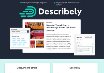 هوش مصنوعی Describely