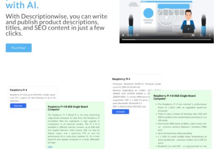 هوش مصنوعی DescriptionWise