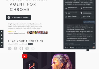 هوش مصنوعی Harpa AI