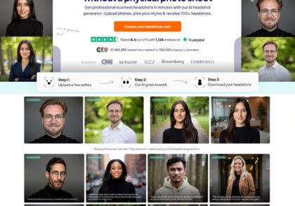هوش مصنوعی HeadshotPro
