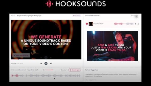 هوش مصنوعی HookSounds AI Studio