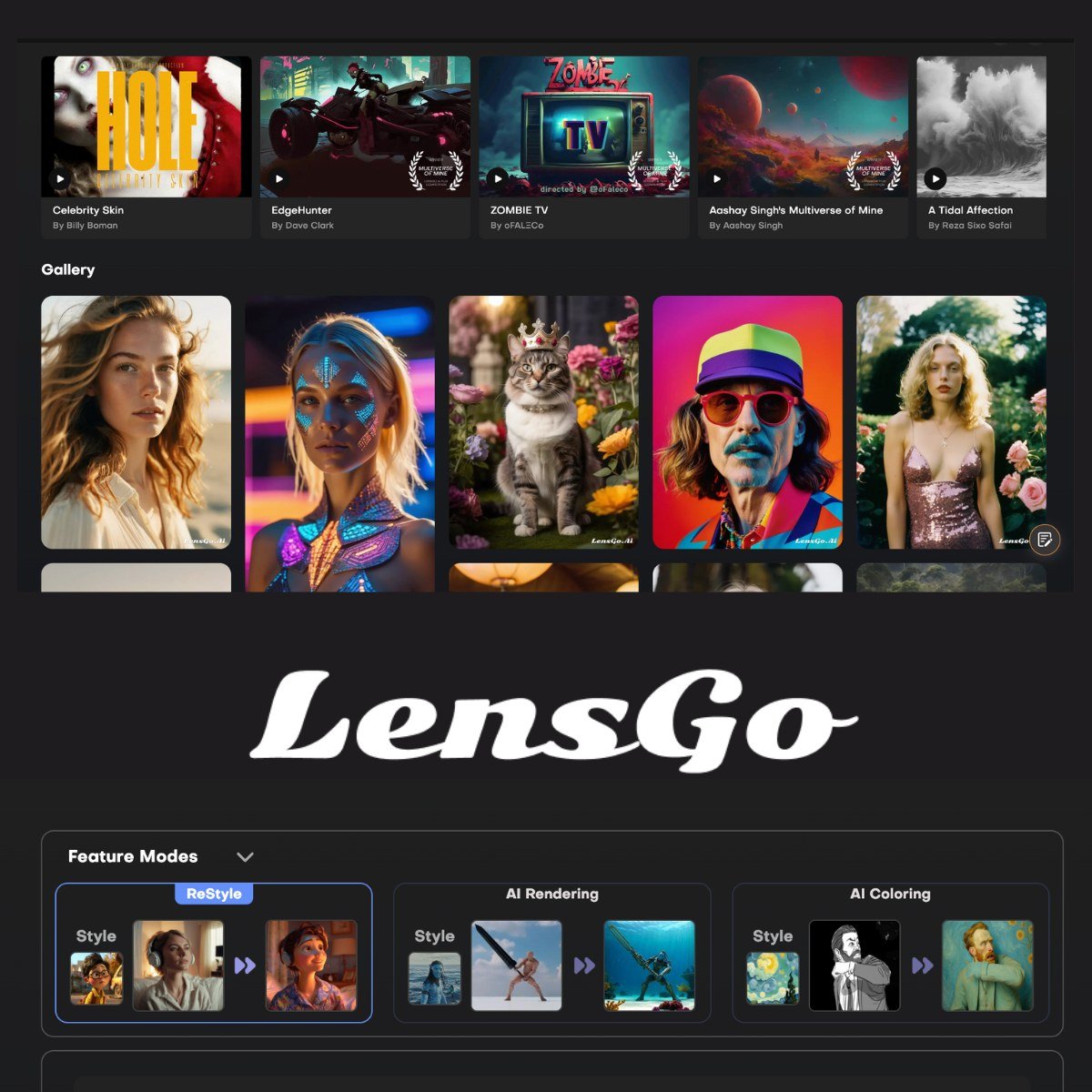 هوش مصنوعی LensGo