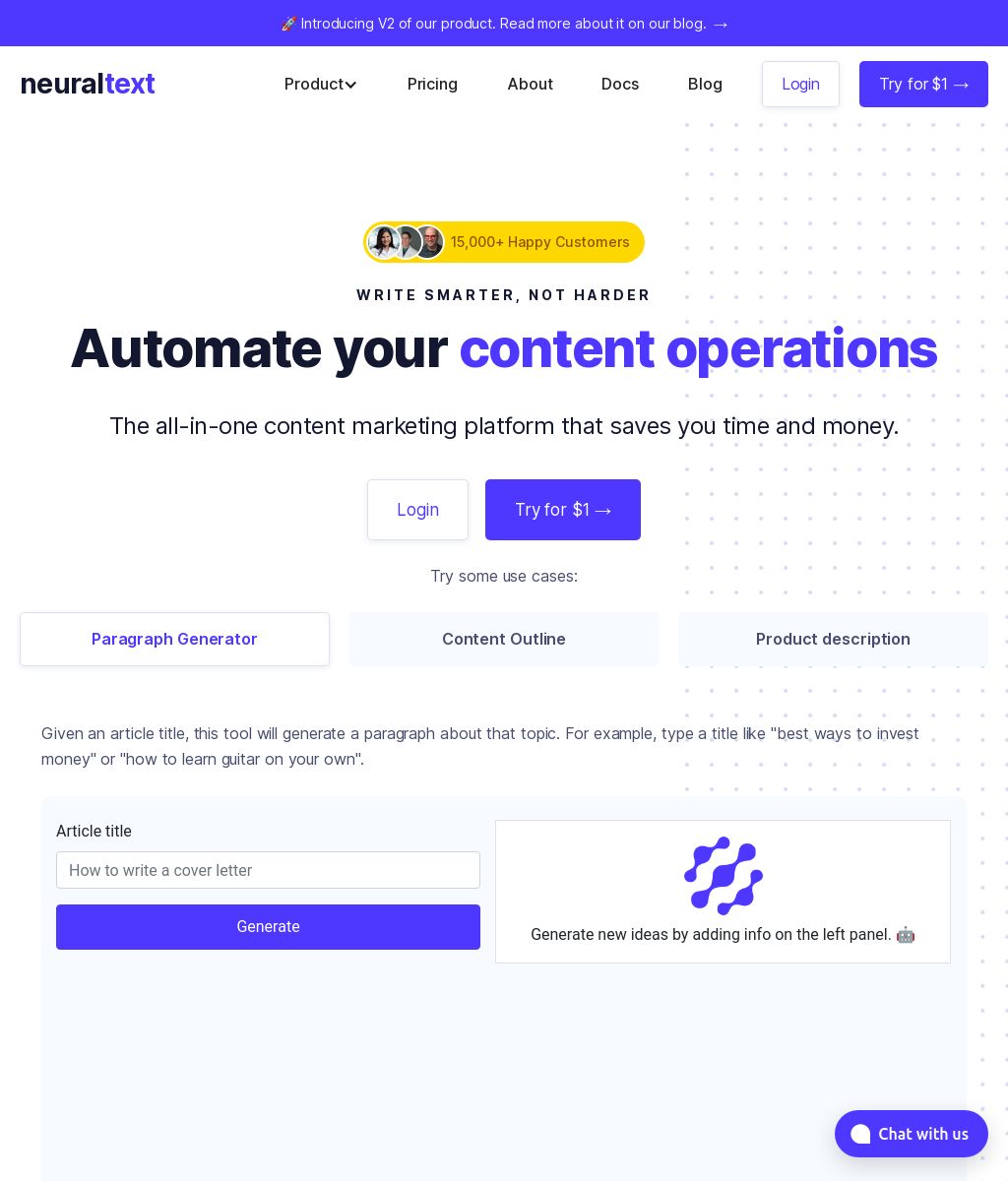 هوش مصنوعی Neuraltext