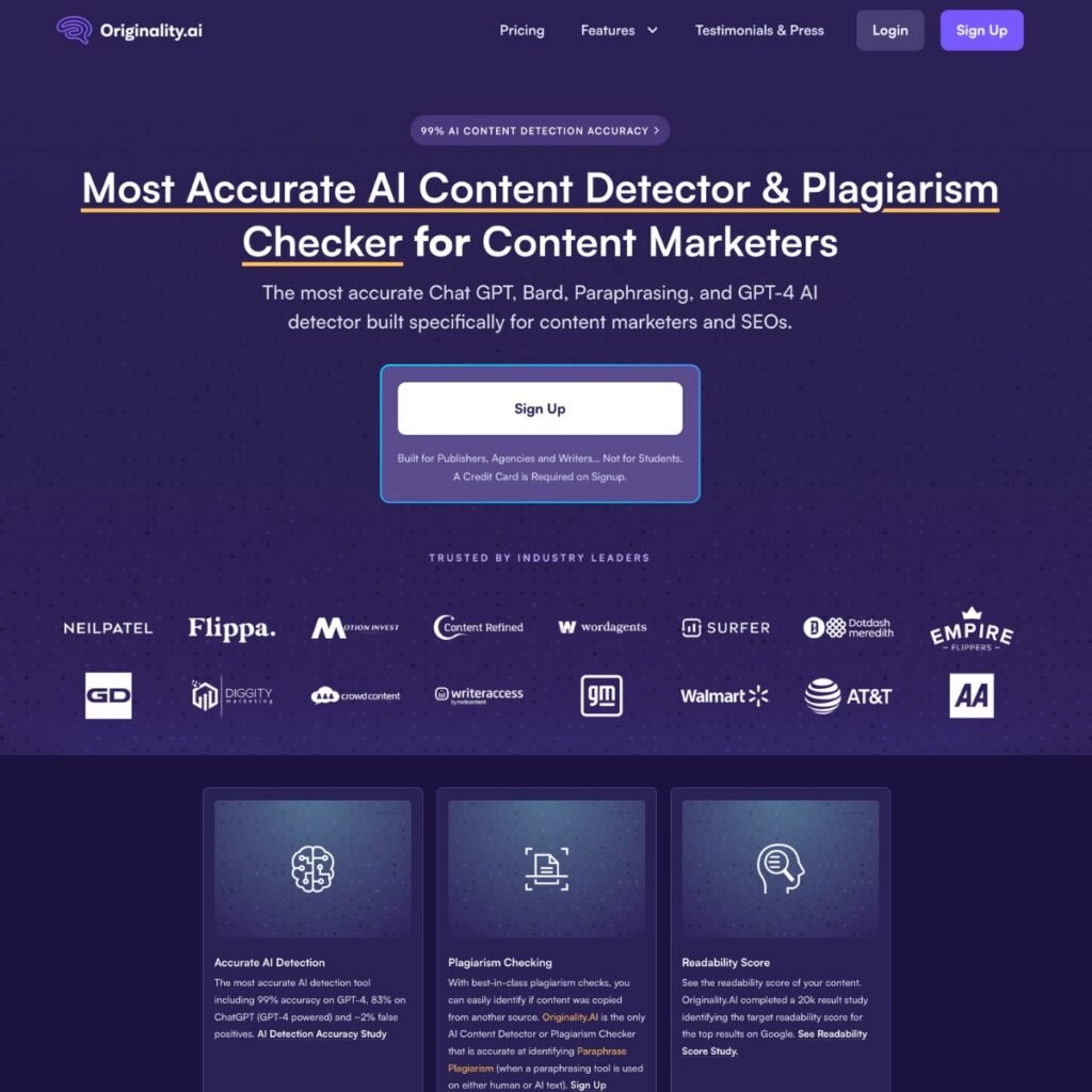هوش مصنوعی Originality AI