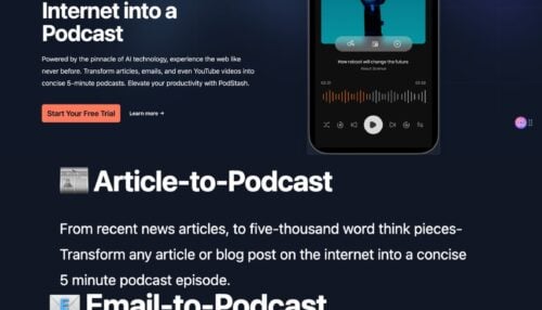 هوش مصنوعی PodStash