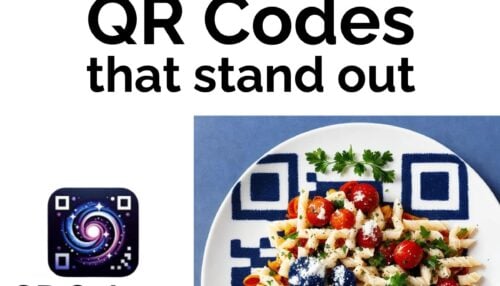 هوش مصنوعی QR Galaxy