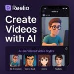 هوش مصنوعی Reelio