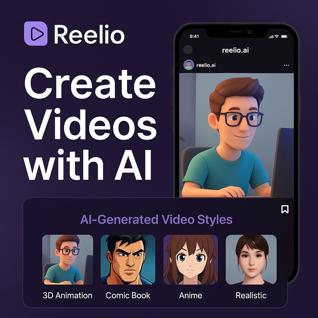 هوش مصنوعی Reelio