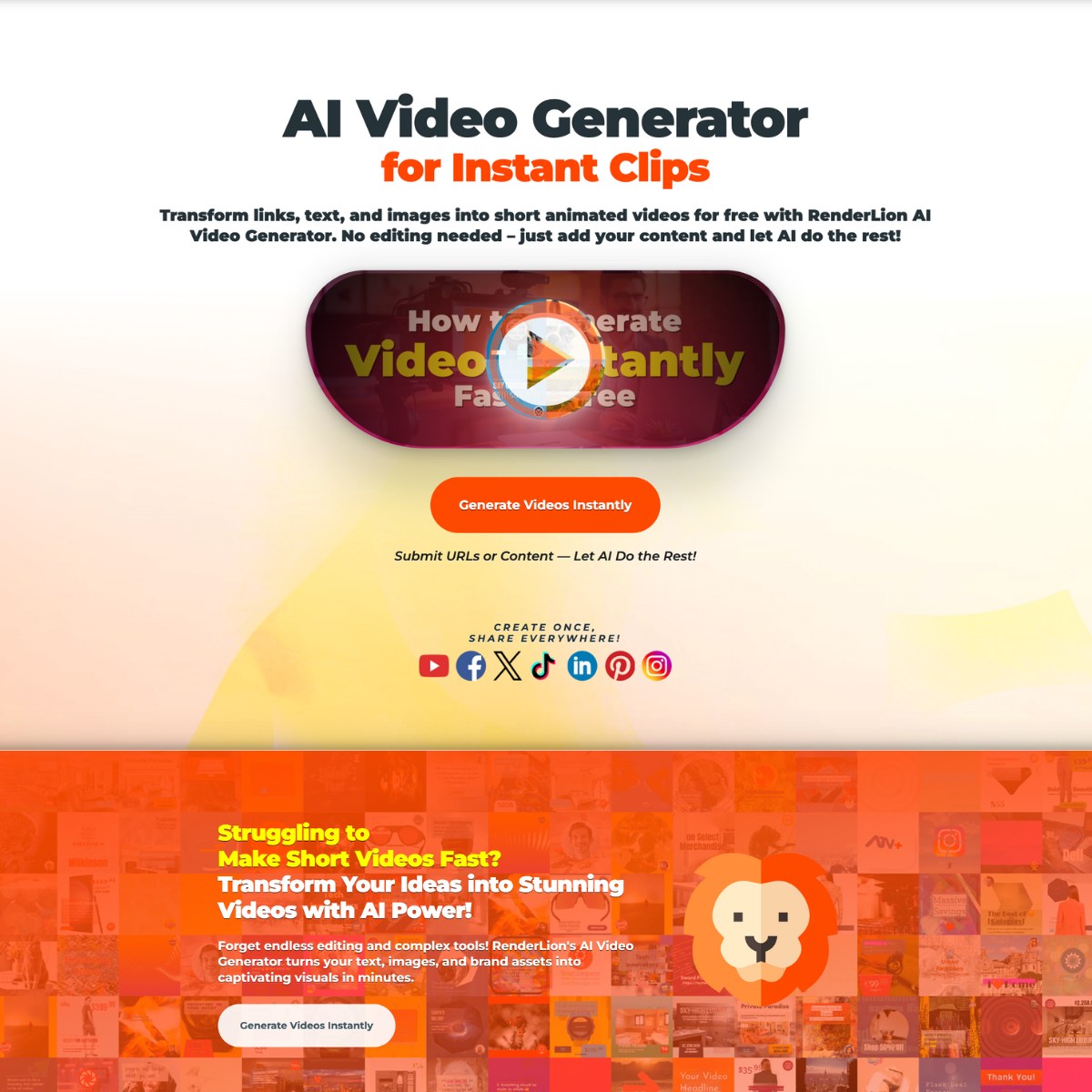 هوش مصنوعی RenderLion