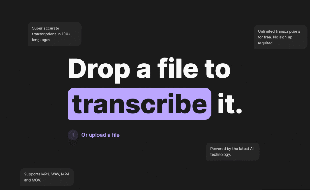 هوش مصنوعی Riverside Audio Transcription