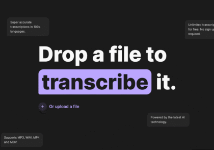 هوش مصنوعی Riverside Audio Transcription