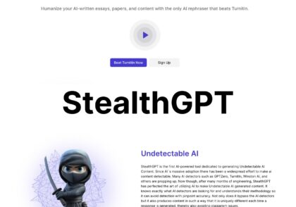 هوش مصنوعی StealthGPT تشخیص‌دهنده محتوای هوش مصنوعی