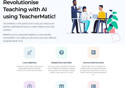 هوش مصنوعی TeacherMatic