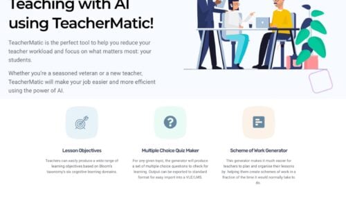 هوش مصنوعی TeacherMatic
