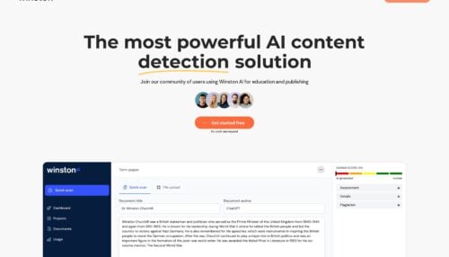 هوش مصنوعی Winston ai