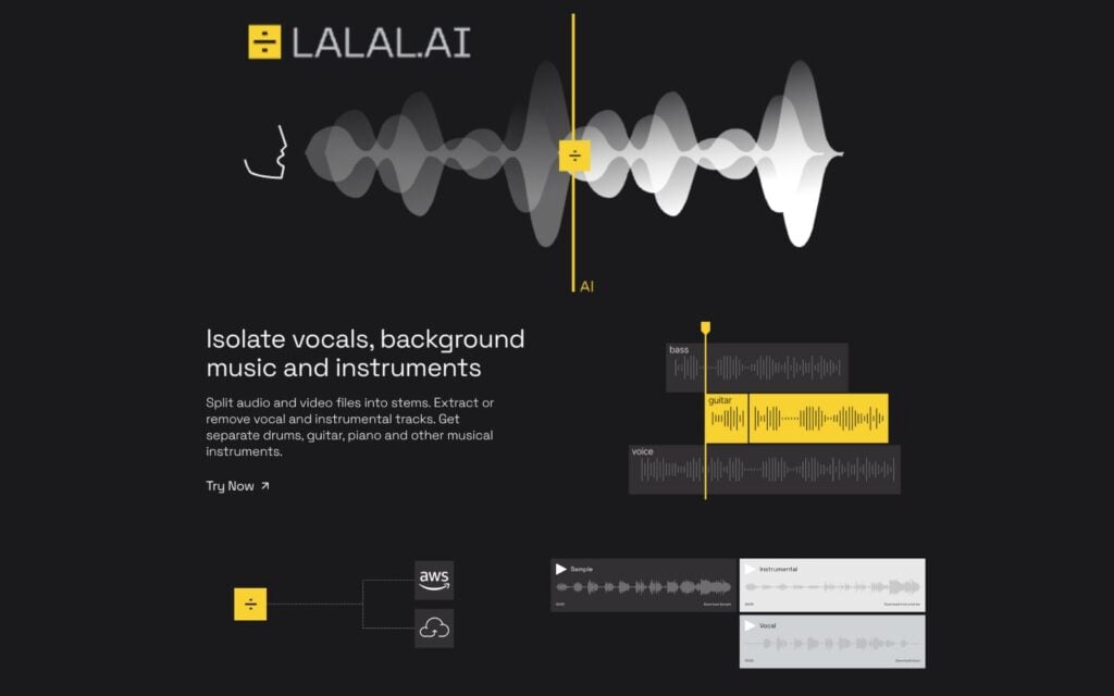 هوش مصنوعی Lalal AI