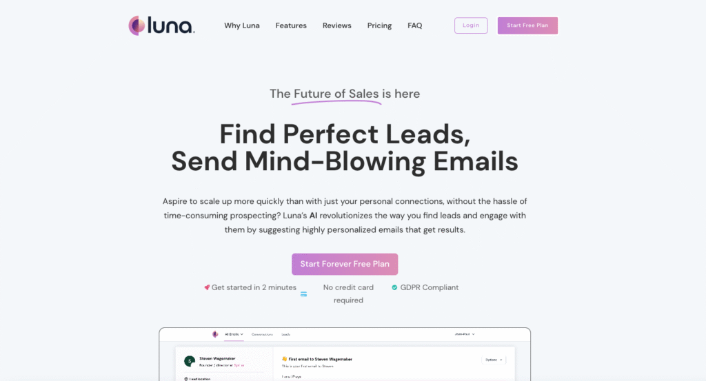 هوش مصنوعی Luna
