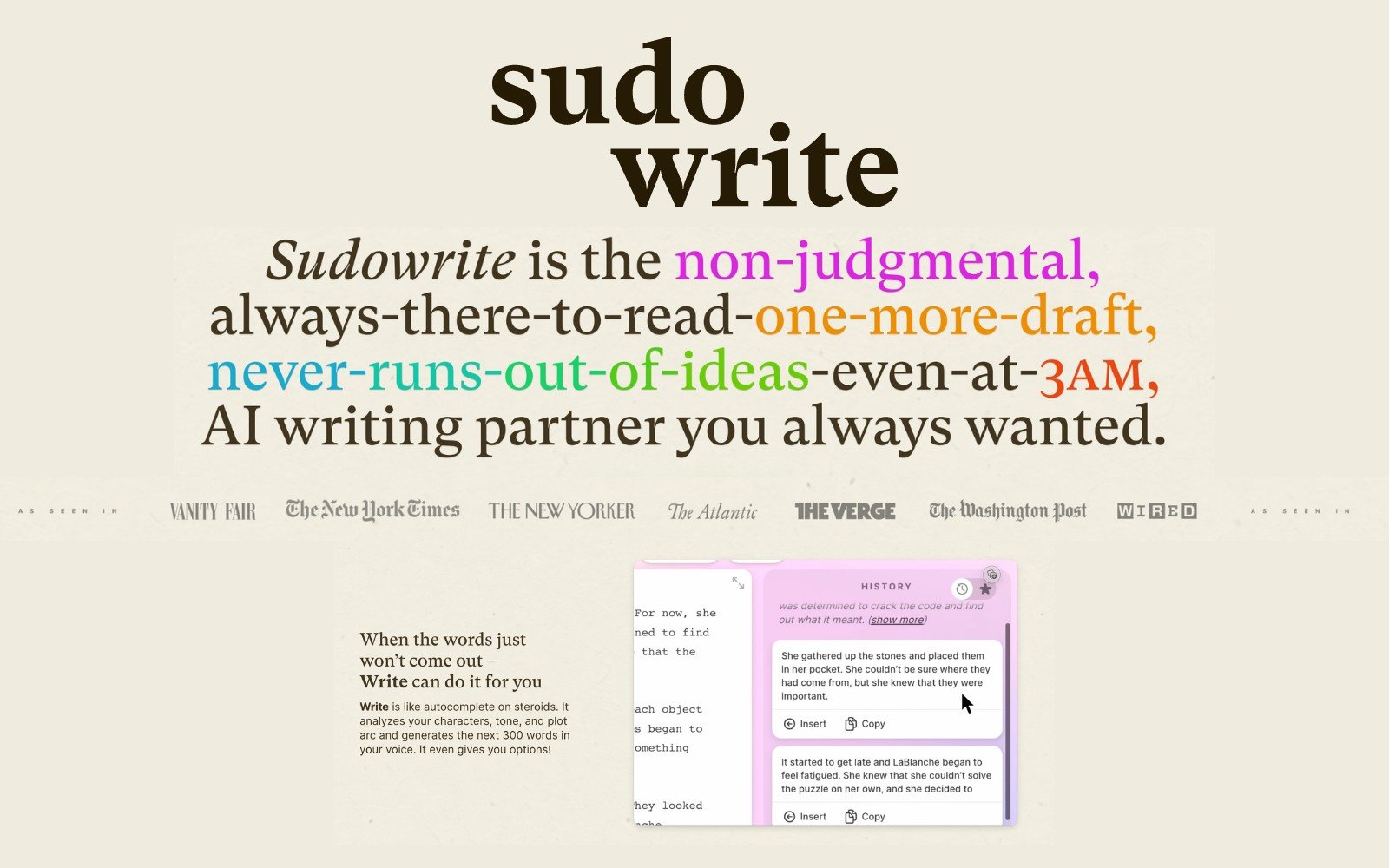 هوش مصنوعی SudoWrite