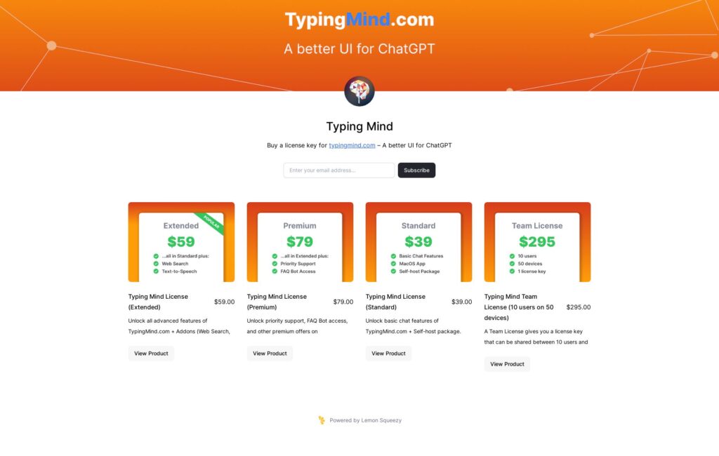هوش مصنوعی Typing Mind