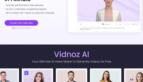 هوش مصنوعی Vidnoz