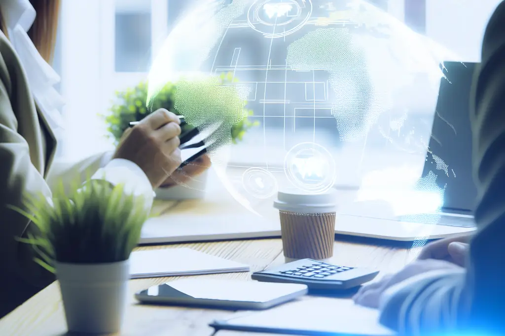 تصویری از استارتاپها در حال ارائه ایدههای خود در TechCrunch Disrupt