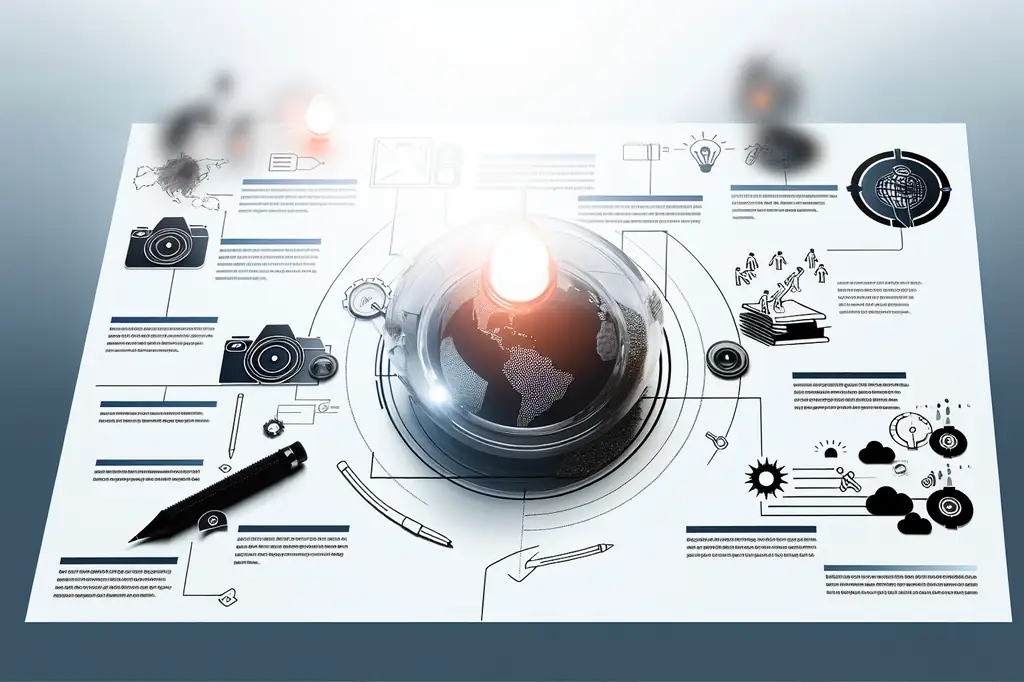 تصویر یا اینفوگرافیک تکمیلکننده محتوا