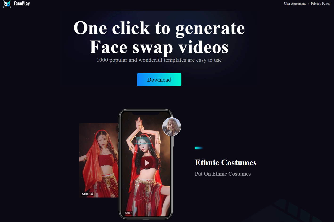 ابزار هوش مصنوعی تغییرچهره سه