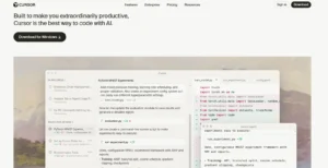 کدنویسی و طراحی و توسعه سایت با ابزار cursor