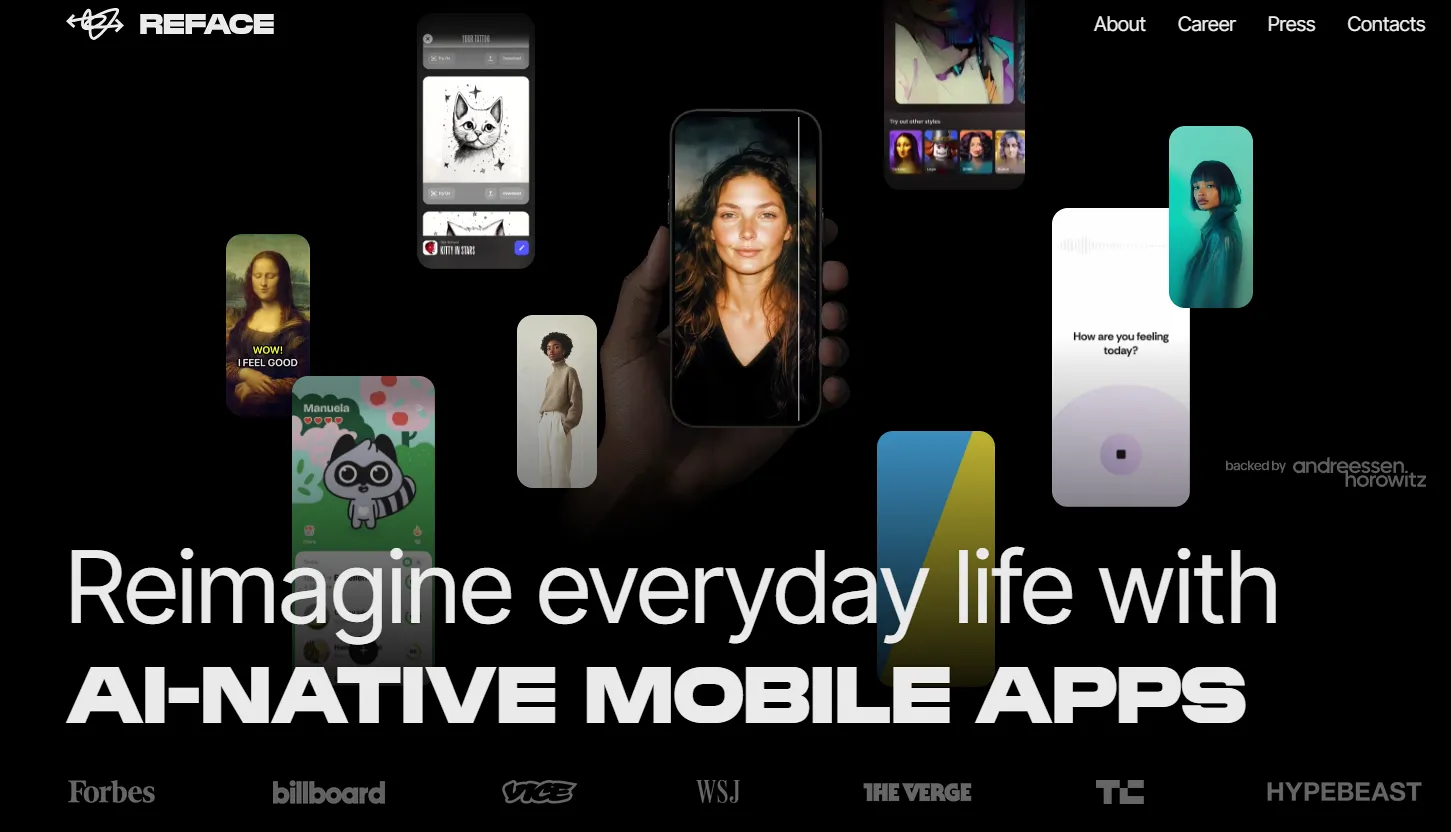 ابزار هوش مصنوعی تغیر چهره1